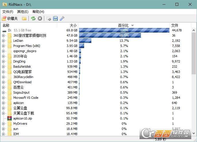 磁盘扫描,分析器,中文版.